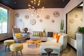 Picturesque lobby area